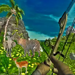 射箭动物 - 丛林狩猎射击3D游戏