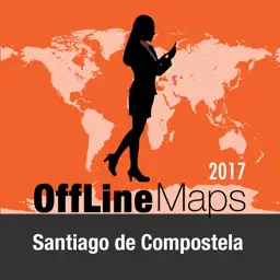 Santiago de Compostela 离线地图和旅行指南