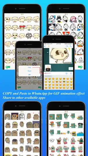 Gif Stickers -动态QQ,微信贴图表情