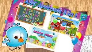 学英文 游戏 字母abc - 拼音卡片 动物庄园 根本 英语