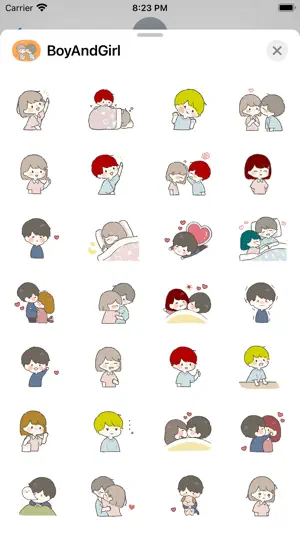 Boy and Girl Stickers