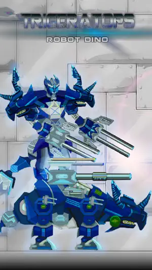 机甲三角龙王:模拟机械兽 变形拼装射击小游戏合集